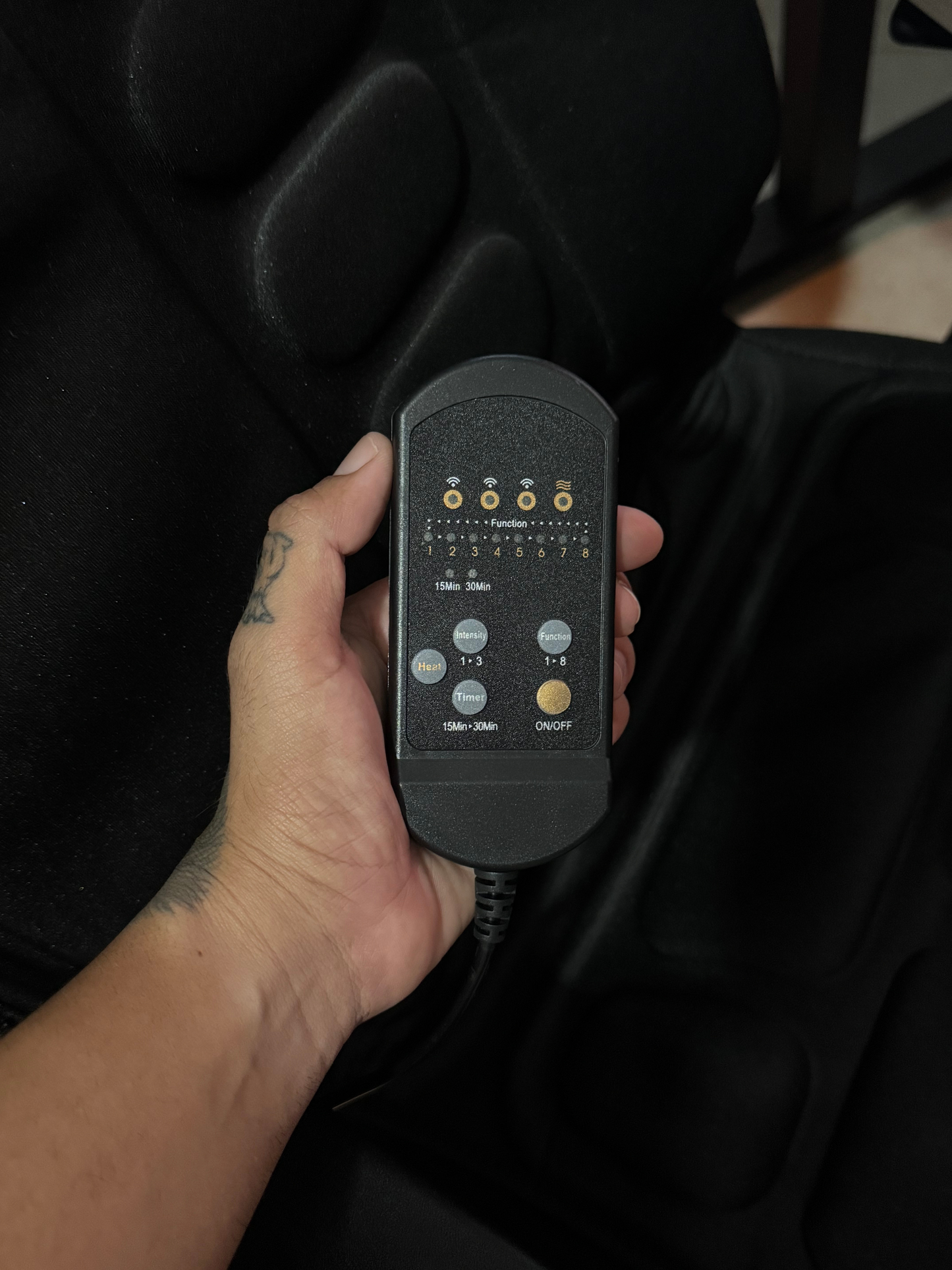 Body massage seat cushion