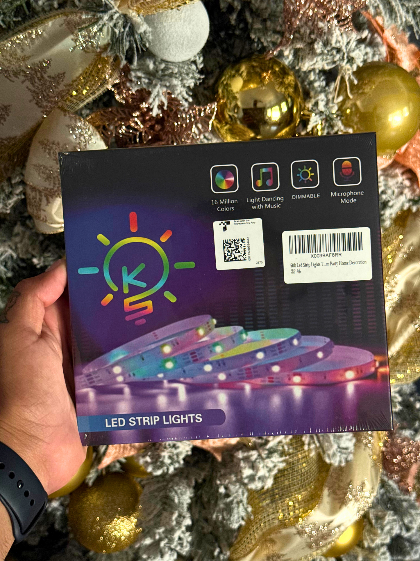 50' Foot RGB LED Light Strips