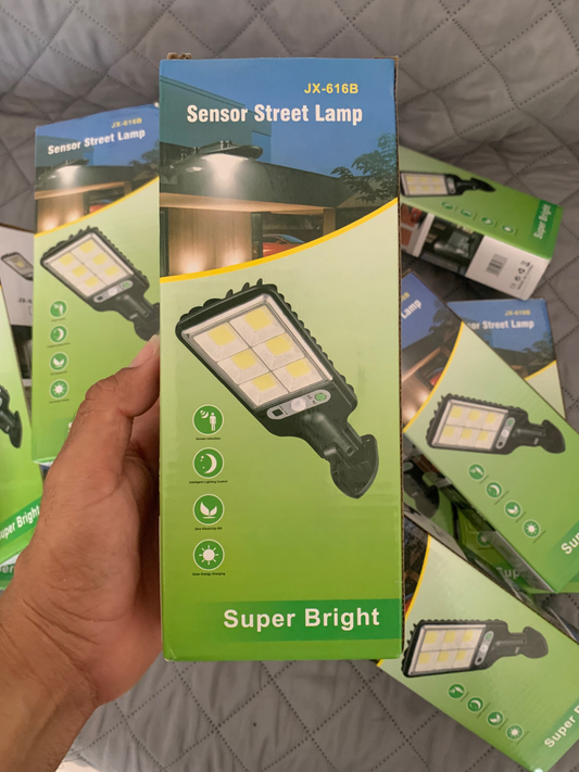 Super powerful 2,000 Lumens solar spotlight
