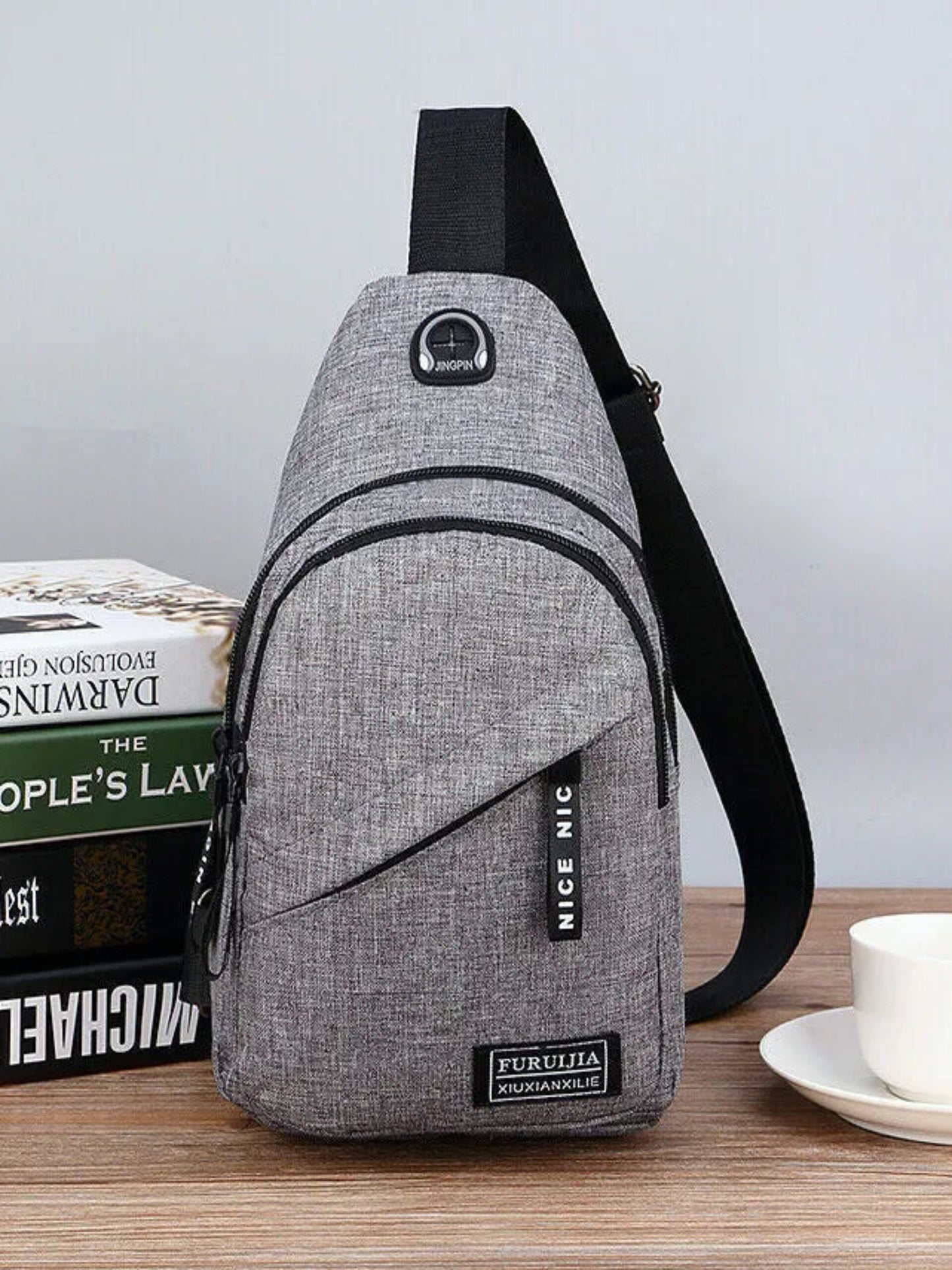 Unisex Crossbody Bag for Travel and Everyday Use