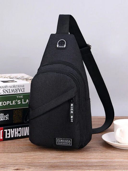 Unisex Crossbody Bag for Travel and Everyday Use